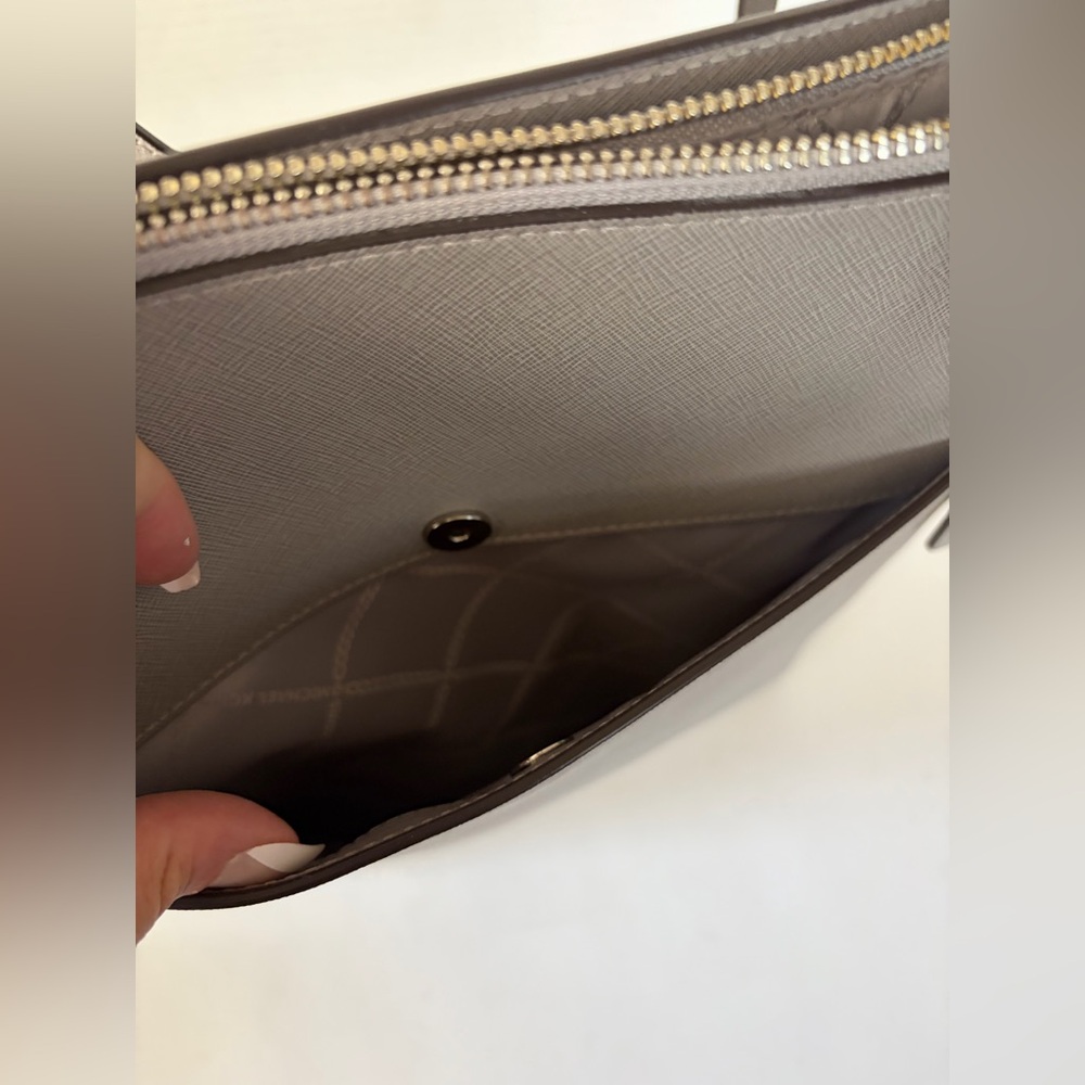 Michael Kors Large grey leather tote - Picture 12 of 12